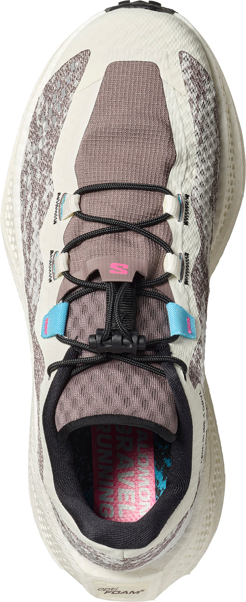 Salomon Women's Aero Glide 4 GRVL Trail Running Shoes - White