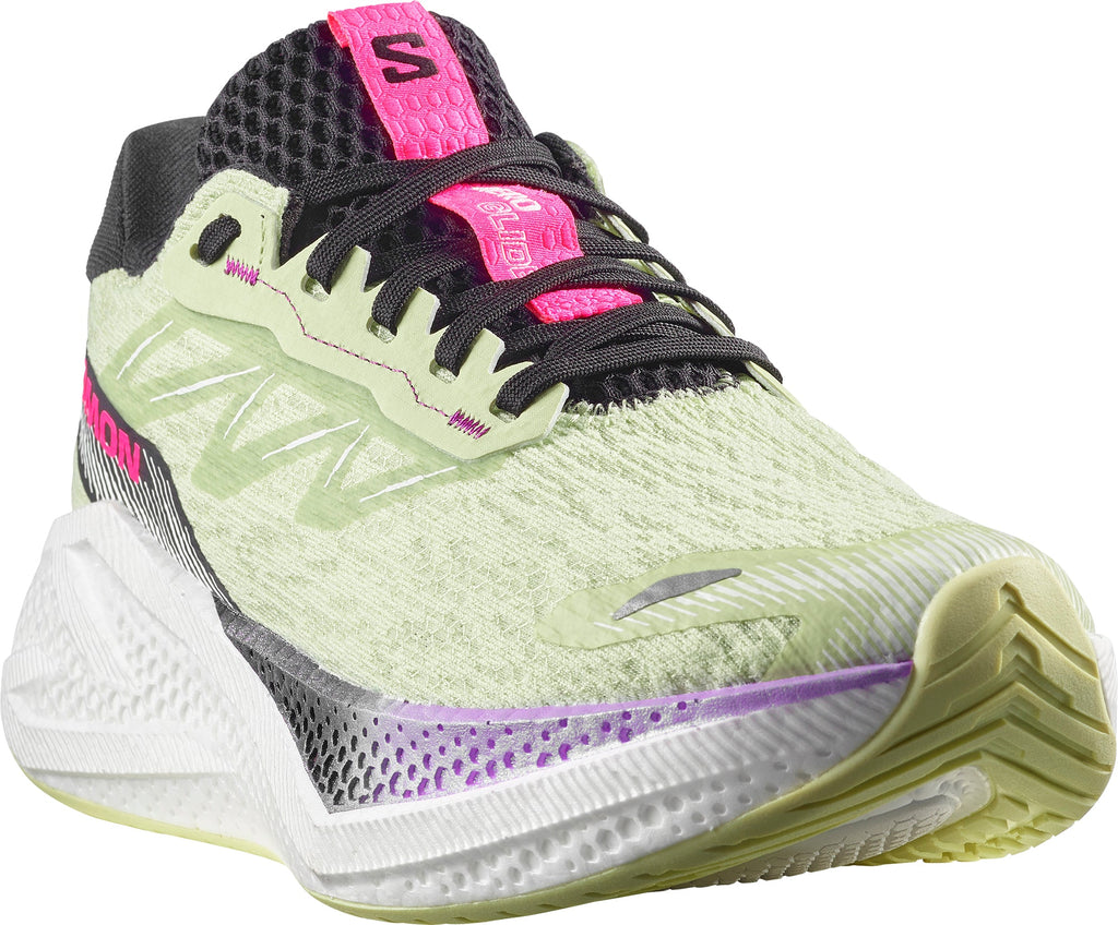 Salomon Women's Aero Glide 4 Running Shoes - Green