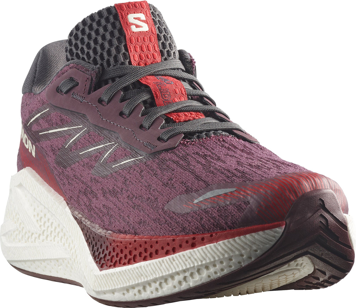 Salomon Women's Aero Glide 4 Running Shoes - Red