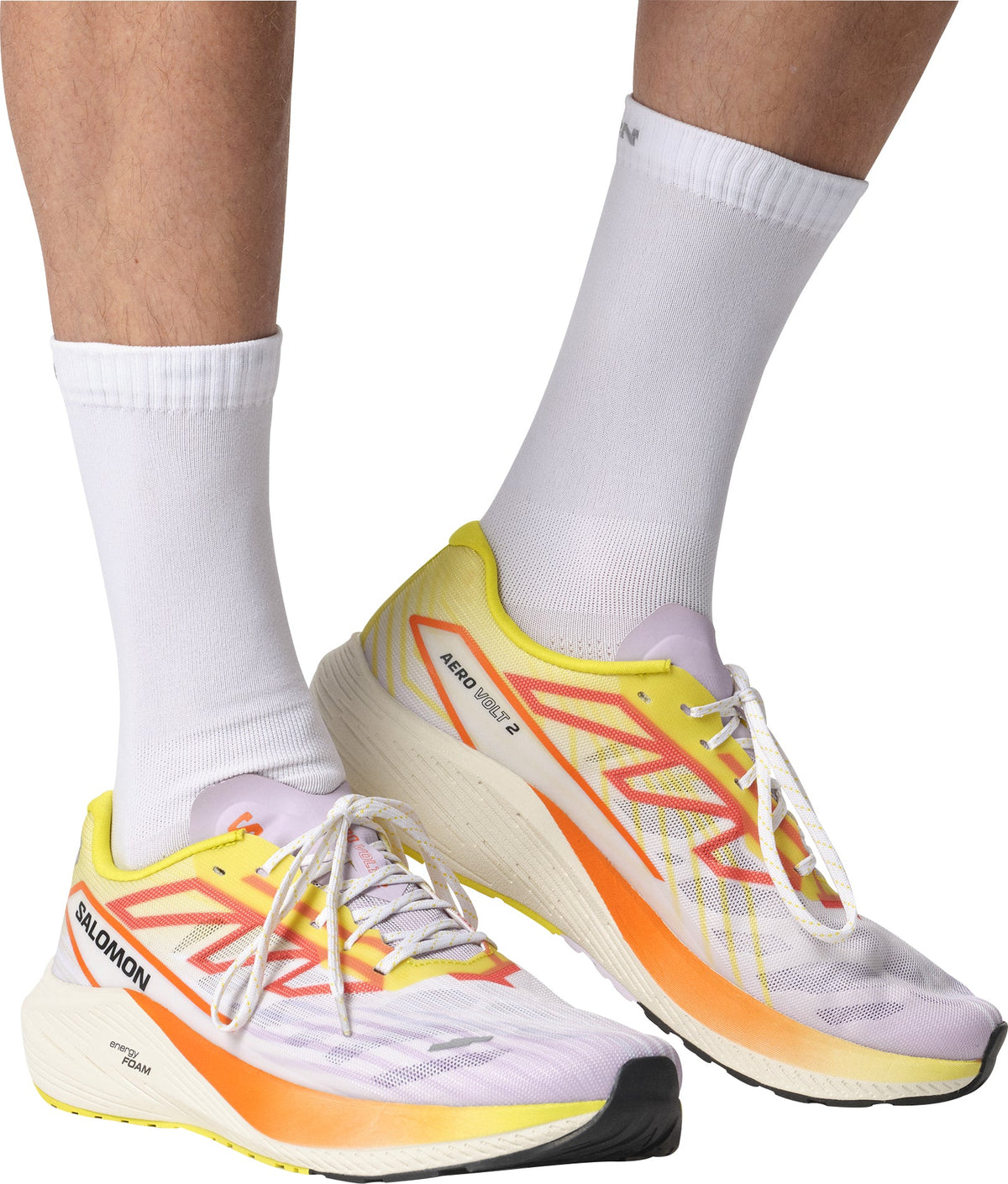 Salomon Men's Aero Volt 2 Running Shoes - White