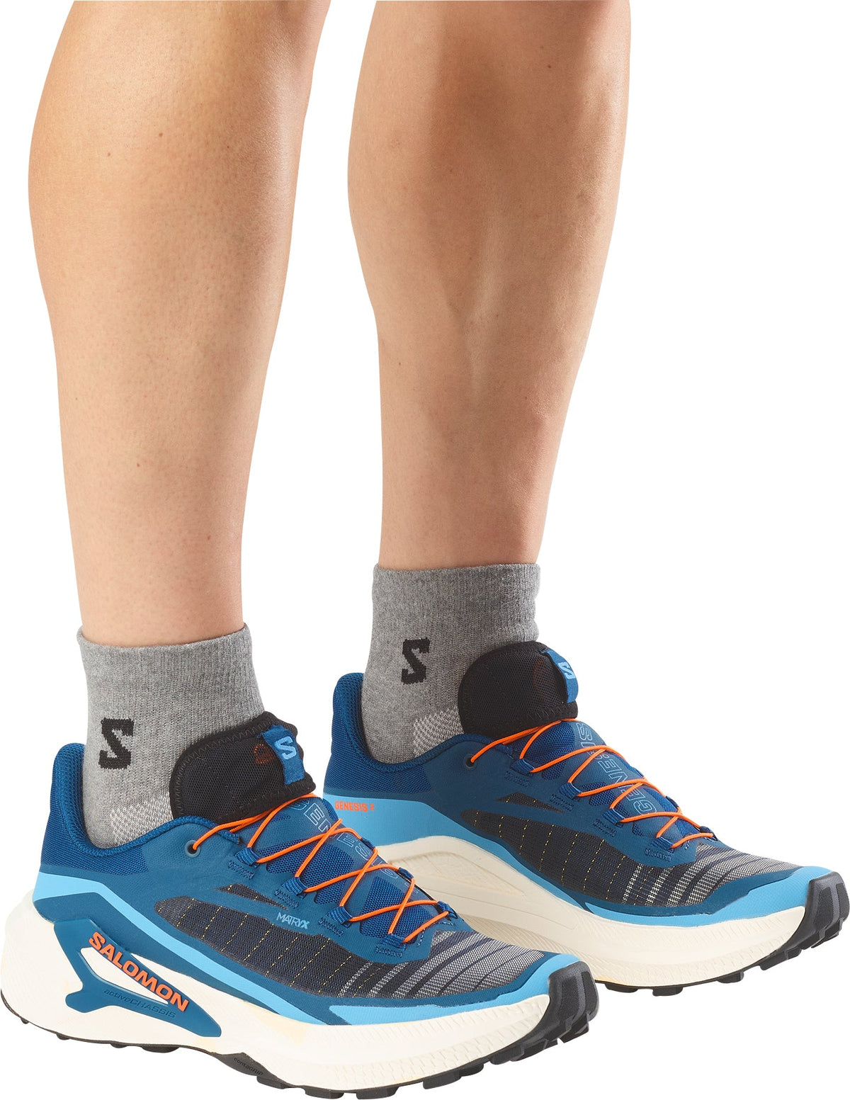 Salomon Men's Genesis 2 Trail Running Shoes - Blue