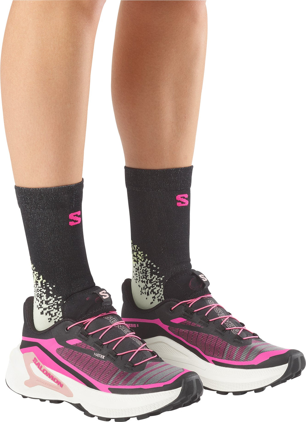 Salomon Women's Genesis 2 Trail Running Shoes - Black