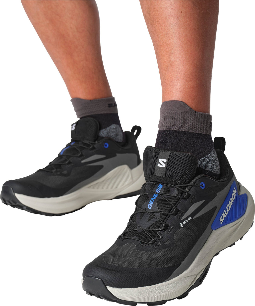 Salomon Men's Genesis GORE-TEX Trail Running Shoes - Black