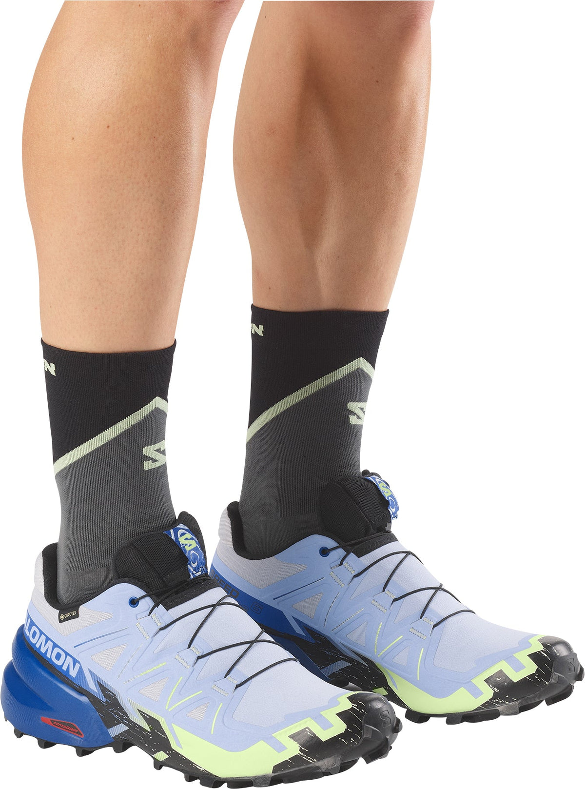 Salomon Men's Speedcross 6 GORE-TEX Trail Running Shoes - Blue