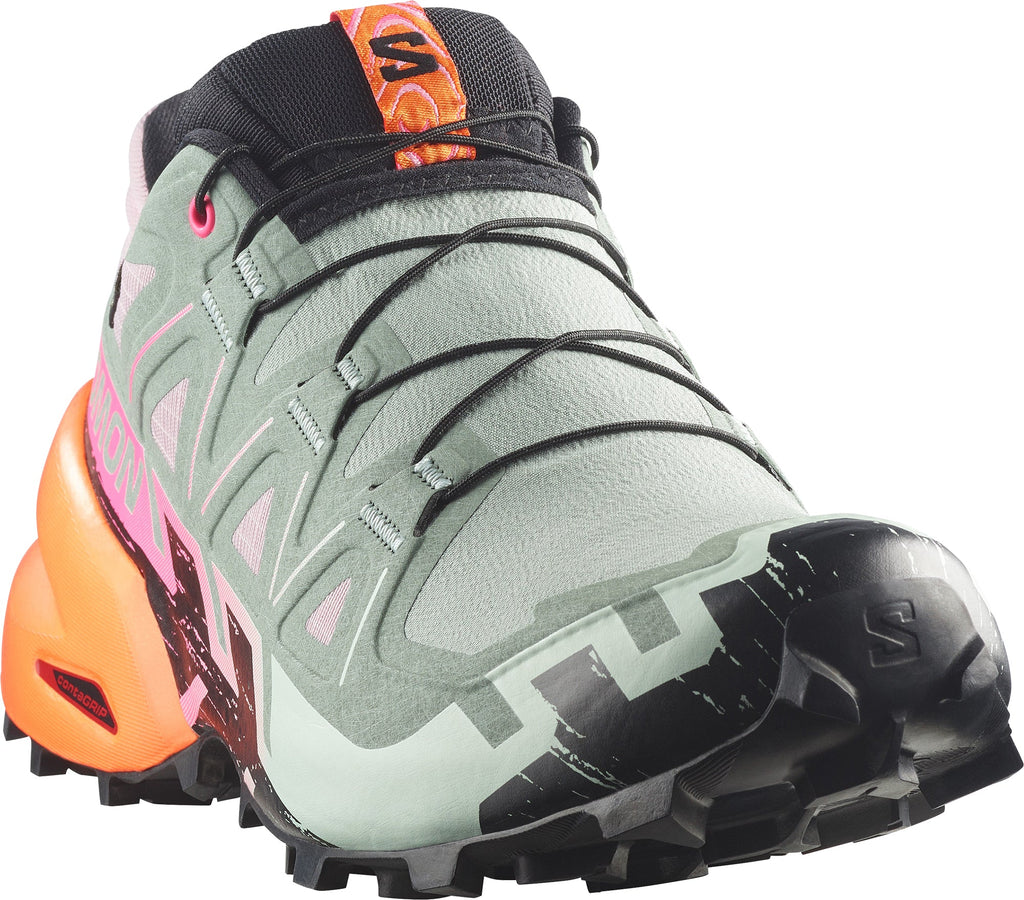 Salomon Women's Speedcross 6 GORE-TEX Trail Running Shoes - Green