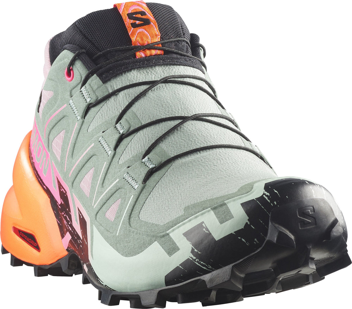 Salomon Women's Speedcross 6 GORE-TEX Trail Running Shoes - Green