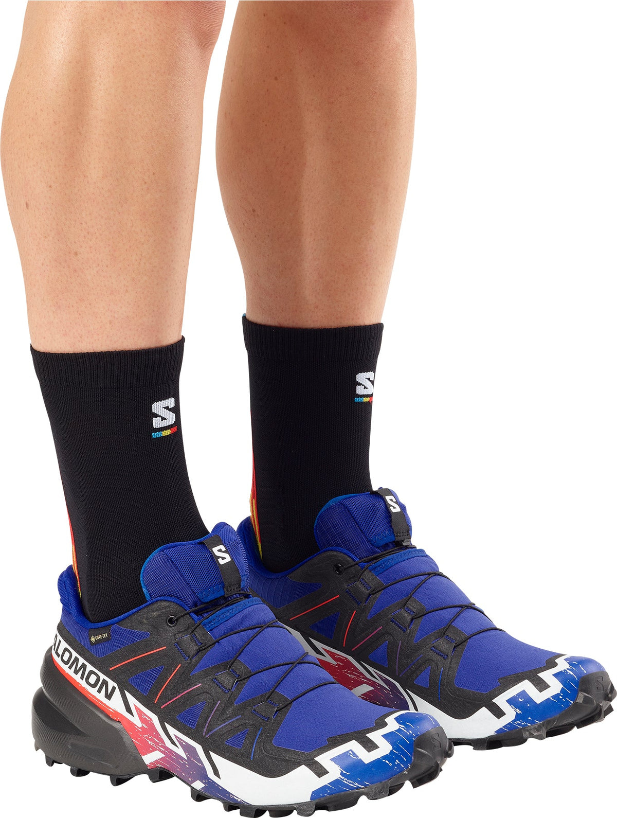 Salomon Men's Speedcross 6 GORE-TEX Trail Running Shoes - Blue