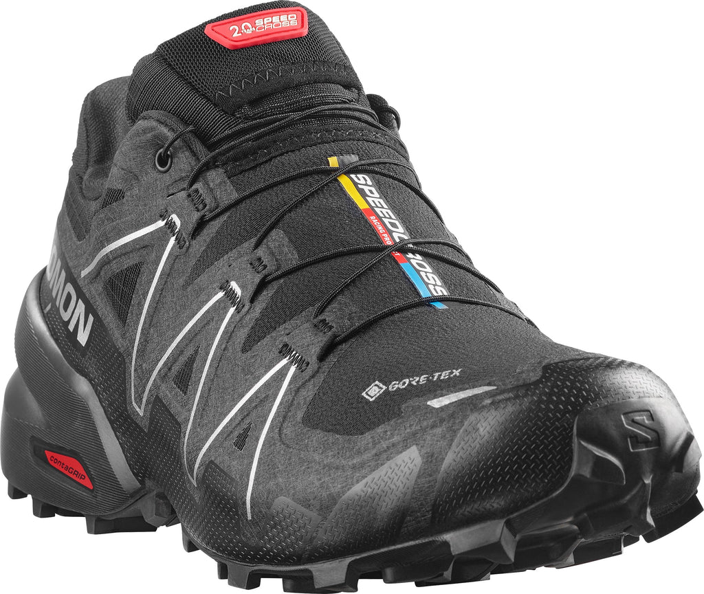 Salomon Men's Speedcross 6 GORE-TEX Trail Running Shoes - Black