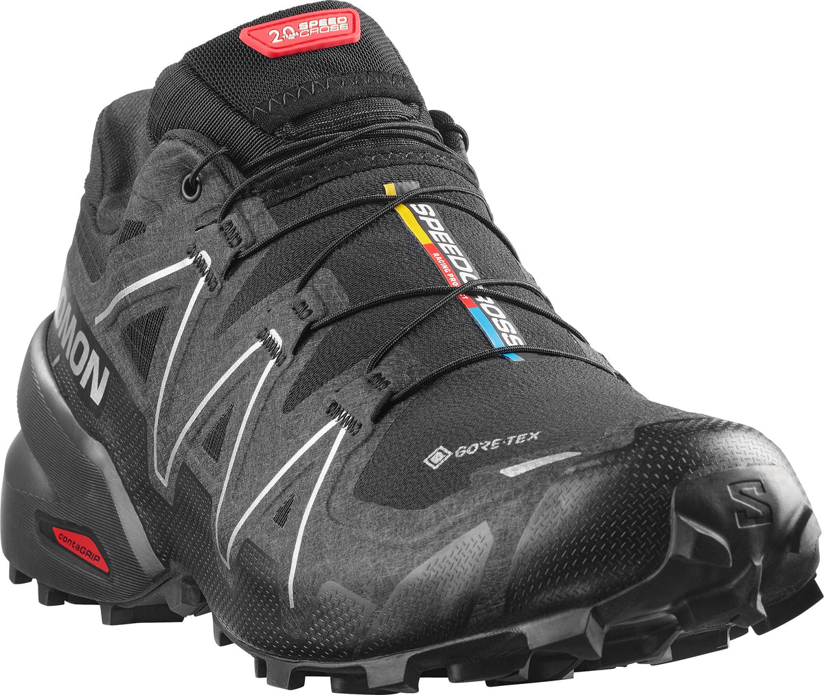 Salomon Men's Speedcross 6 GORE-TEX Trail Running Shoes - Black