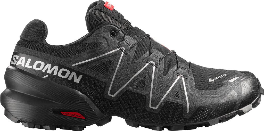 Salomon Men's Speedcross 6 GORE-TEX Trail Running Shoes - Black