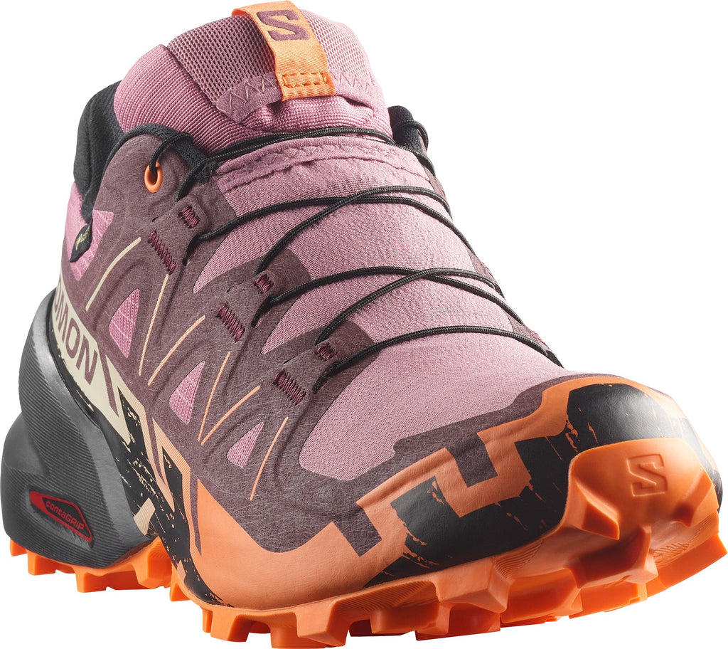 Salomon Women's Speedcross 6 GORE-TEX Trail Running Shoes - Pink