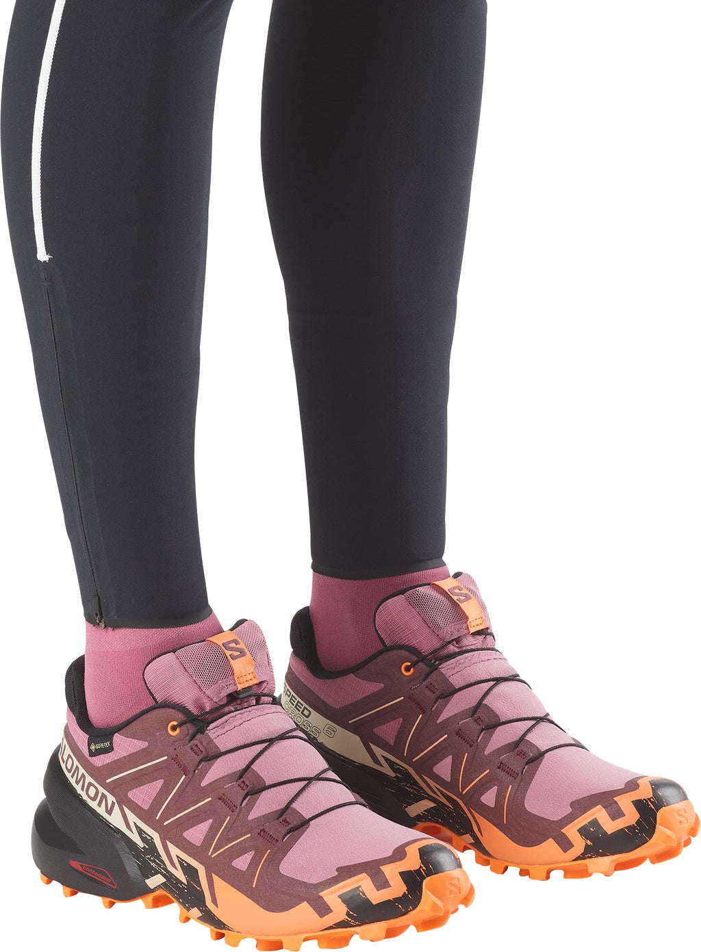 Salomon Women's Speedcross 6 GORE-TEX Trail Running Shoes - Pink