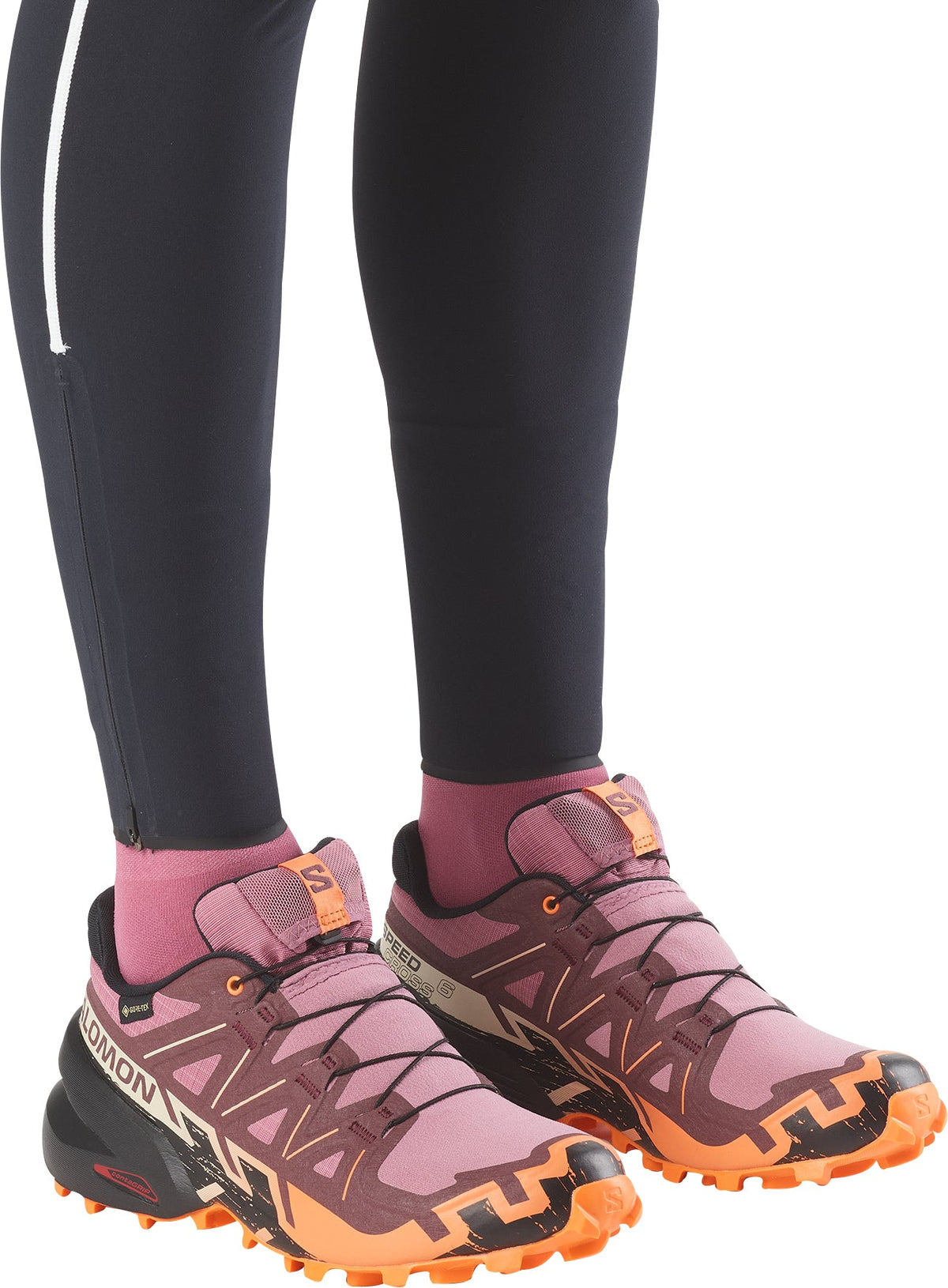 Salomon Women's Speedcross 6 GORE-TEX Trail Running Shoes - Pink