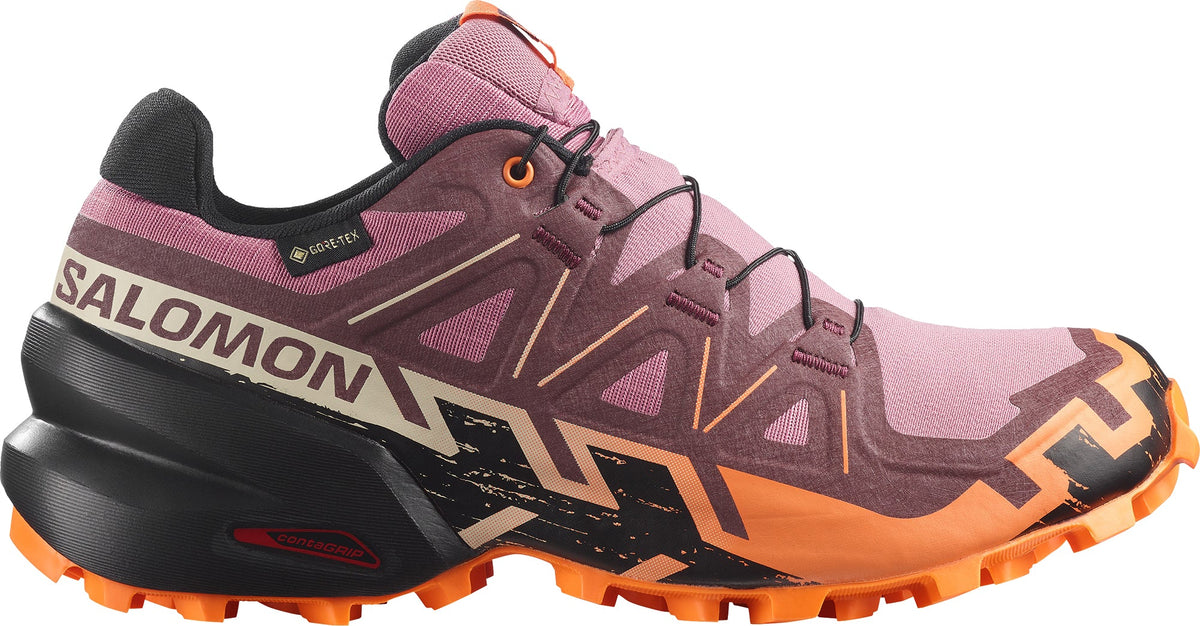 Salomon Women's Speedcross 6 GORE-TEX Trail Running Shoes - Pink