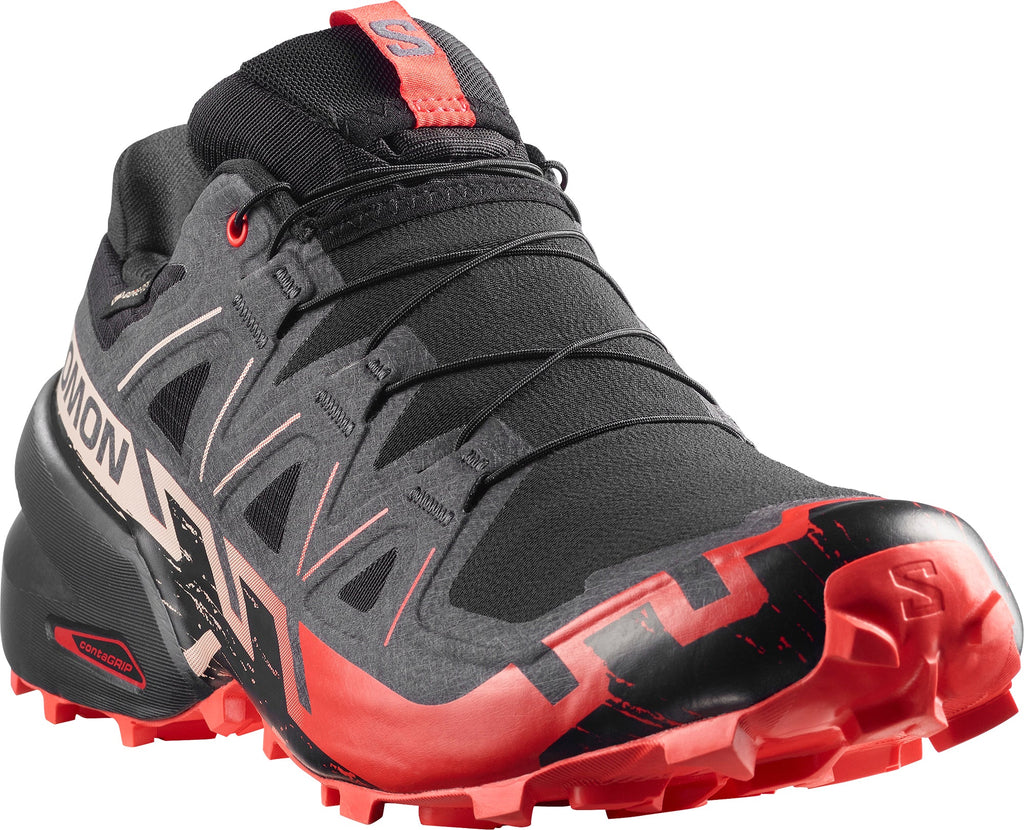 Salomon Men's Speedcross 6 GORE-TEX Trail Running Shoes - Black