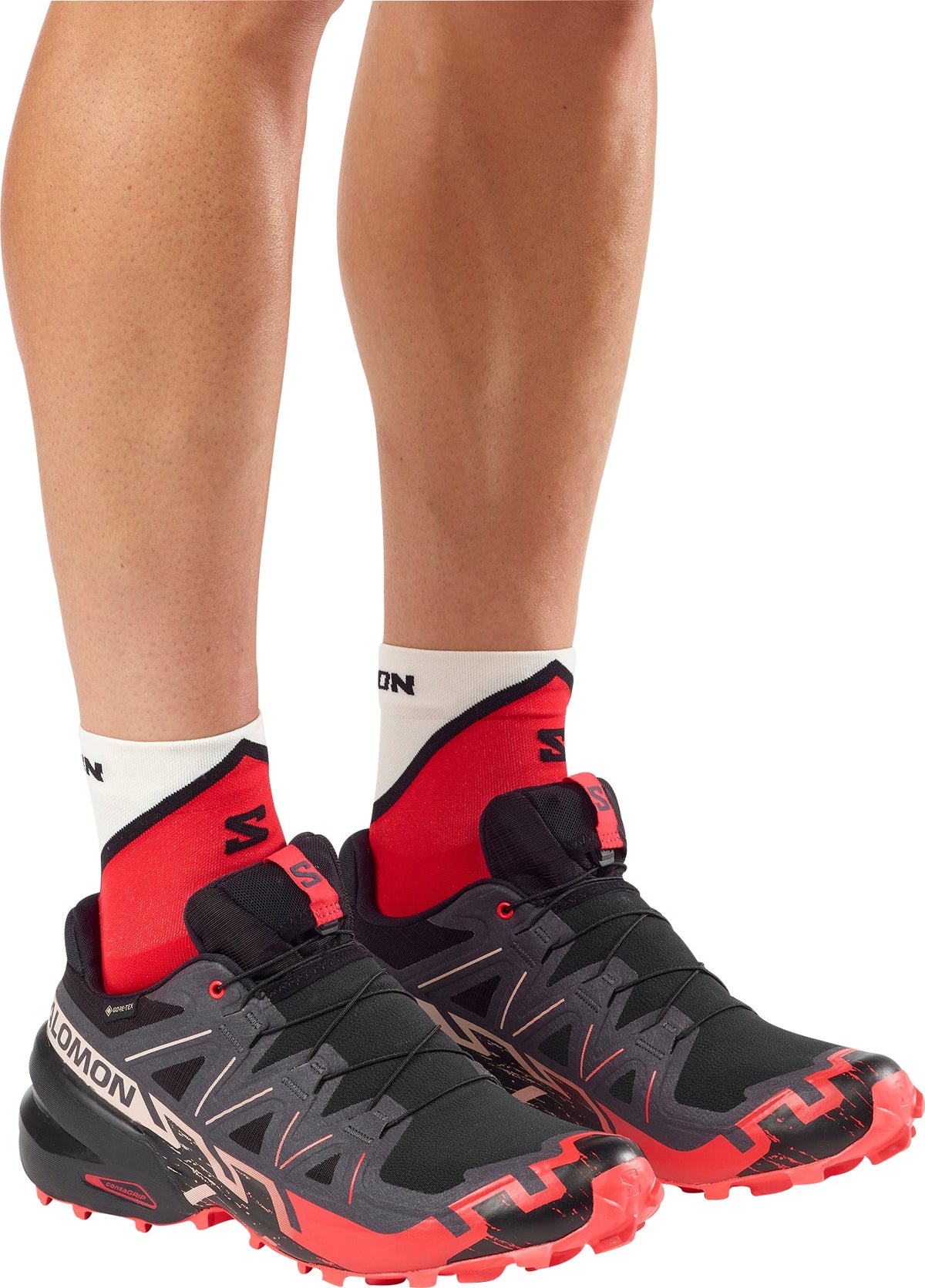 Salomon Men's Speedcross 6 GORE-TEX Trail Running Shoes - Black
