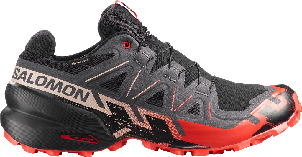 Salomon Men's Speedcross 6 GORE-TEX Trail Running Shoes - Black