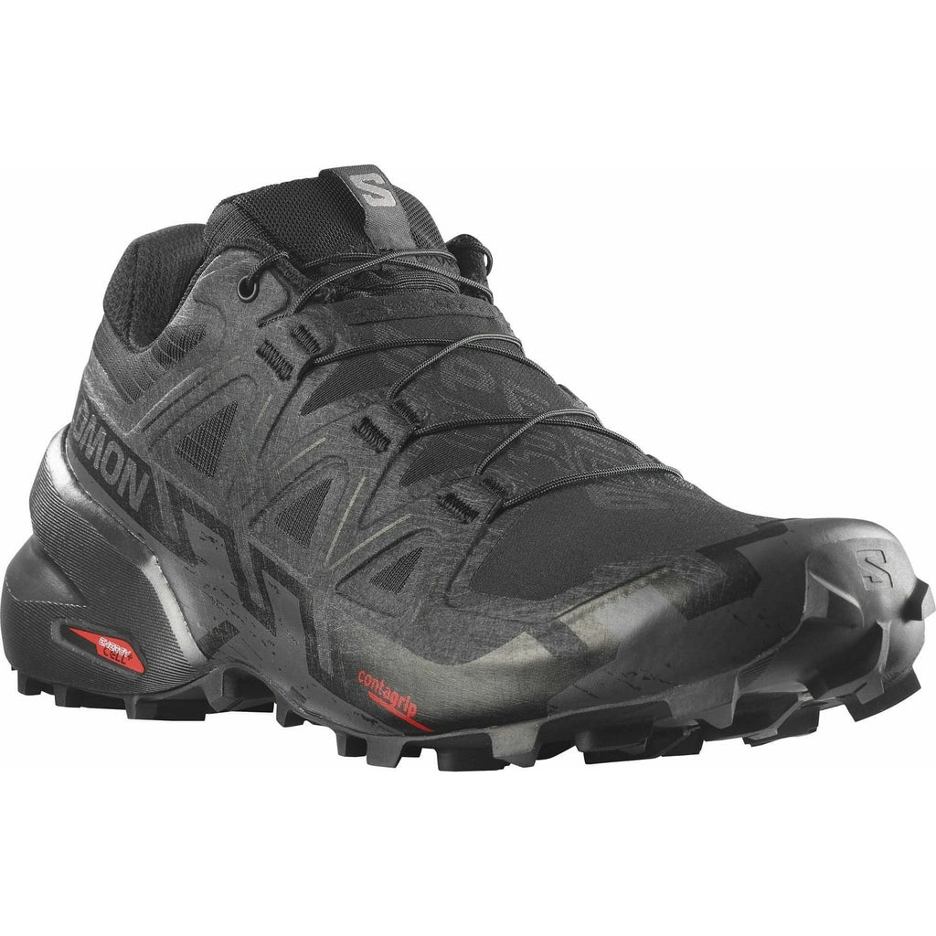 Salomon Men's Speedcross 6 Trail Running Shoes - Black