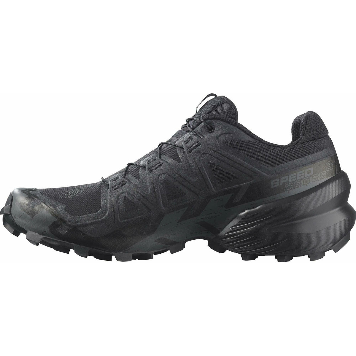 Salomon Men's Speedcross 6 Trail Running Shoes - Black