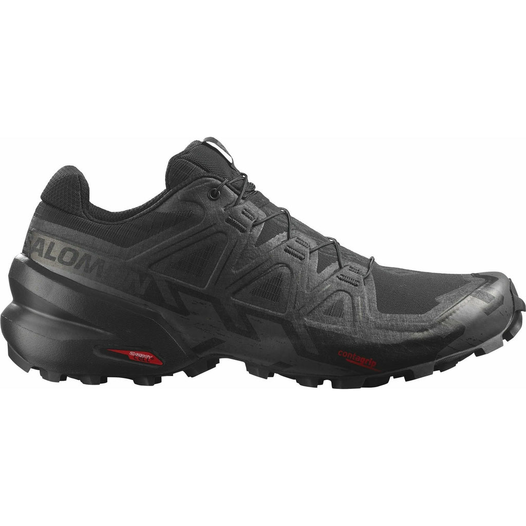 Salomon Men's Speedcross 6 Trail Running Shoes - Black
