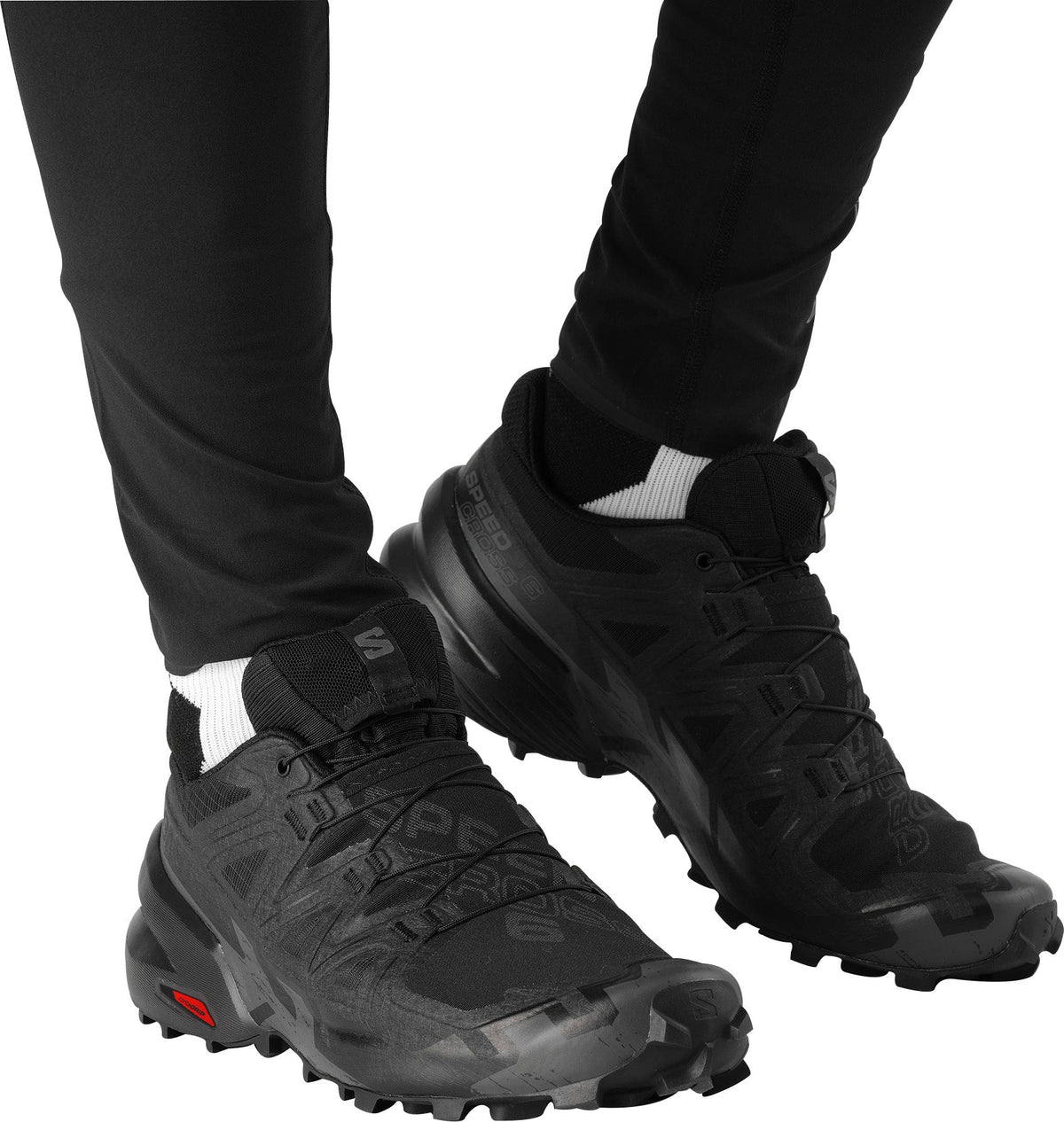 Salomon Men's Speedcross 6 Trail Running Shoes - Black