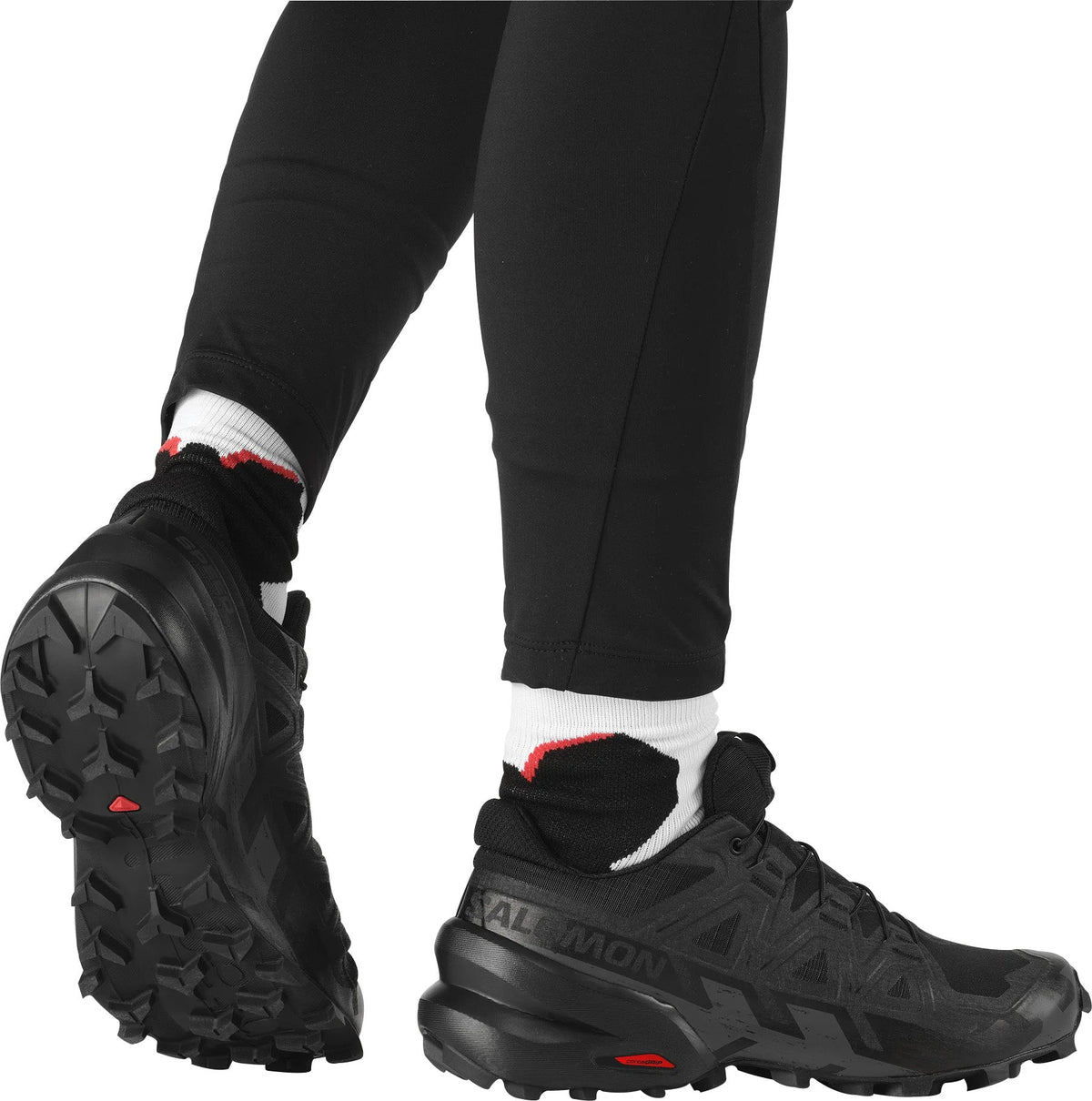 Salomon Women's Speedcross 6 Trail Running Shoes - Black