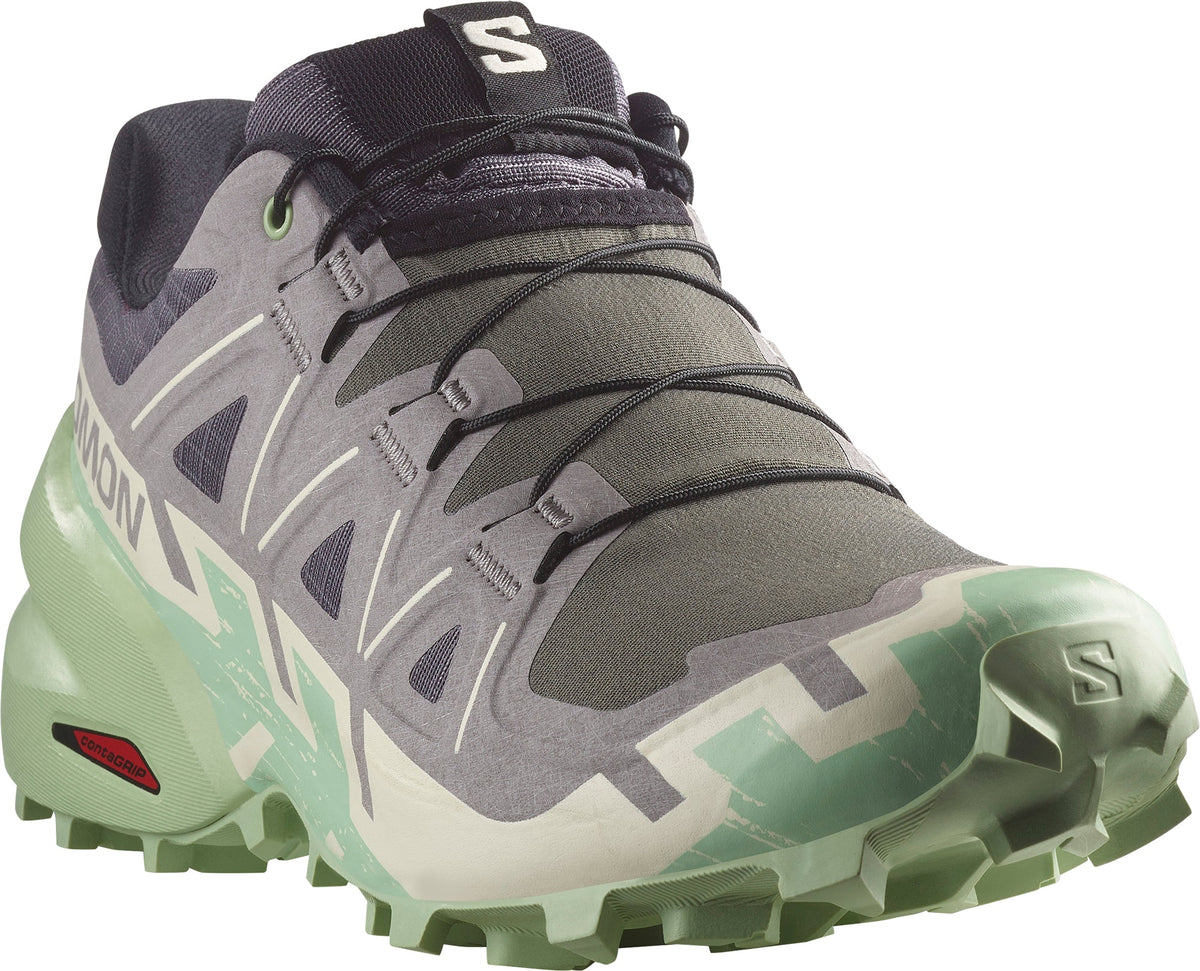 Salomon Women's Speedcross 6 Trail Running Shoes - Grey