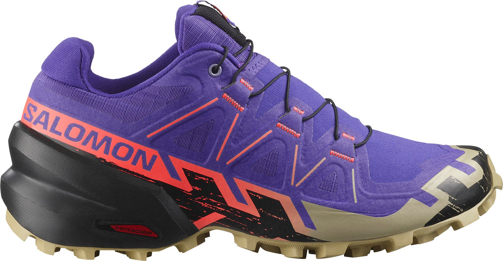 Salomon Women's Speedcross 6 Trail Running Shoes - Purple