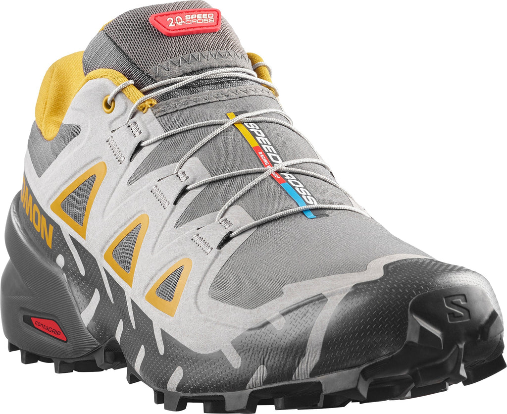 Salomon Men's Speedcross 6 Trail Running Shoes - Grey