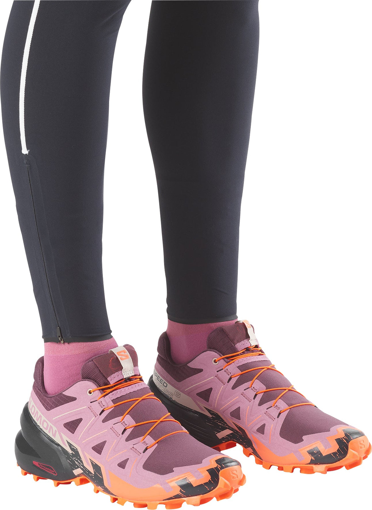 Salomon Women's Speedcross 6 Trail Running Shoes - Pink