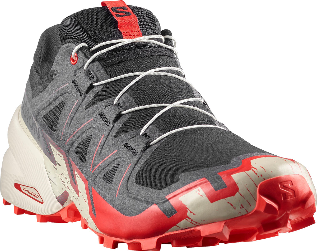 Salomon Men's Speedcross 6 Trail Running Shoes - Black