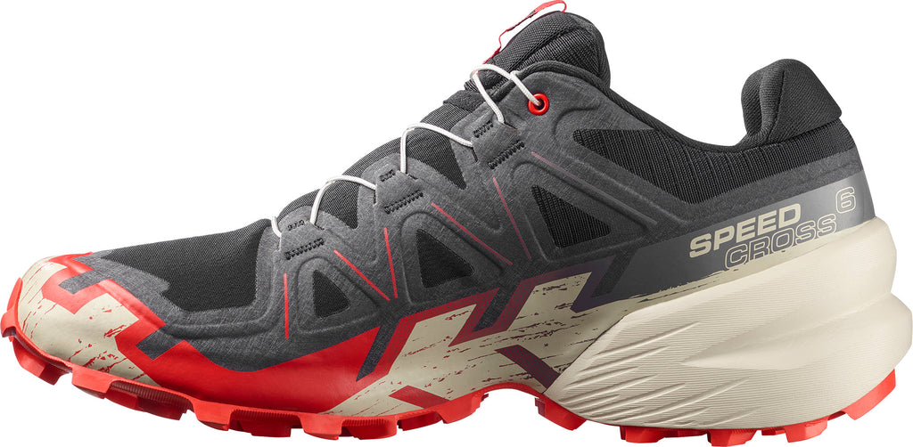 Salomon Men's Speedcross 6 Trail Running Shoes - Black