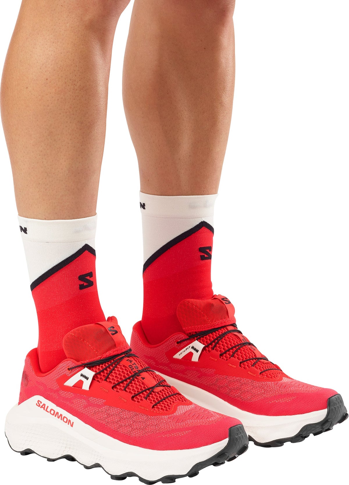 Salomon Men's Ultra Glide 4 Trail Running Shoes - Red