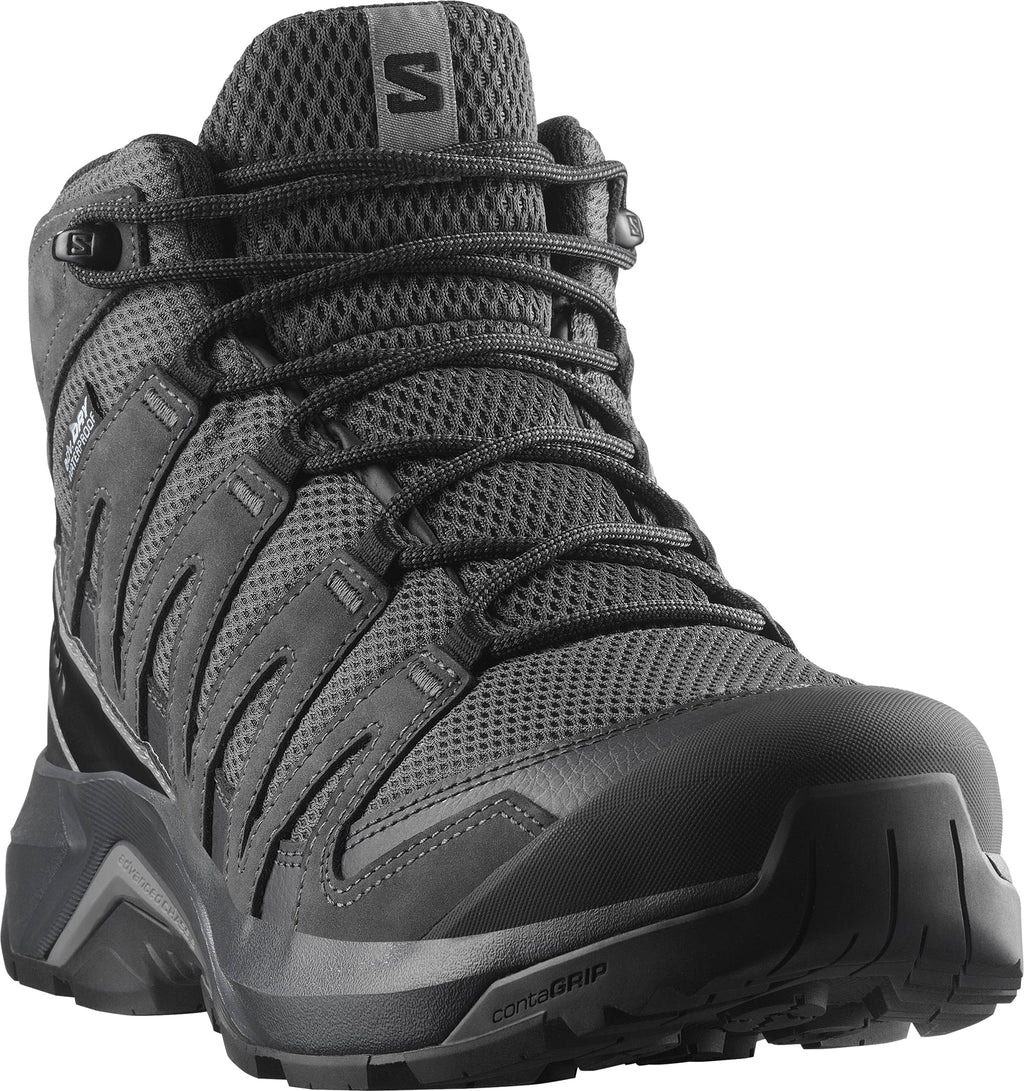 Salomon Men's X-Adventure Recon Mid GORE-TEX Walking Shoes - Black