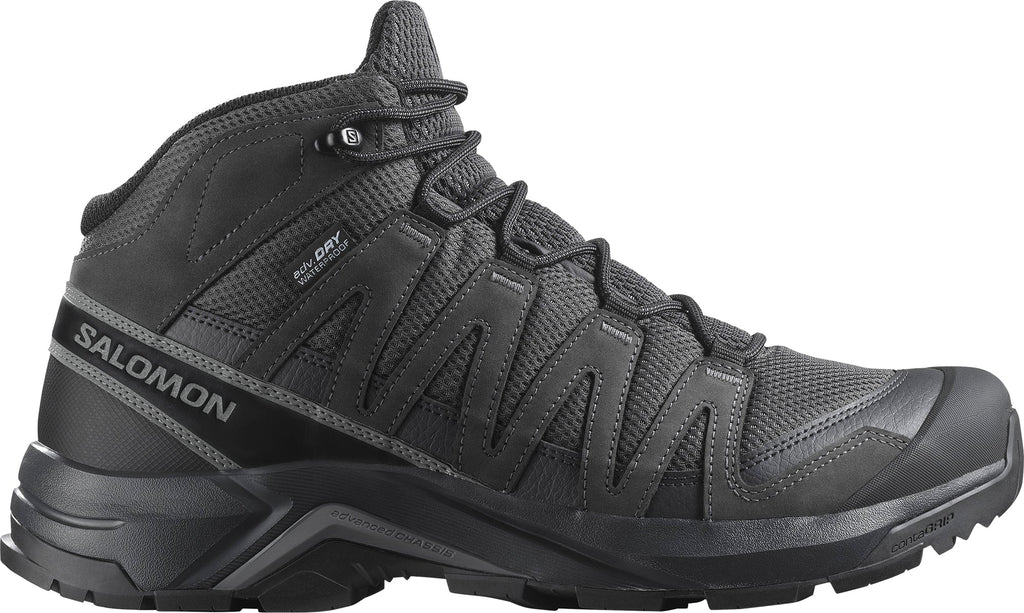 Salomon Men's X-Adventure Recon Mid GORE-TEX Walking Shoes - Black