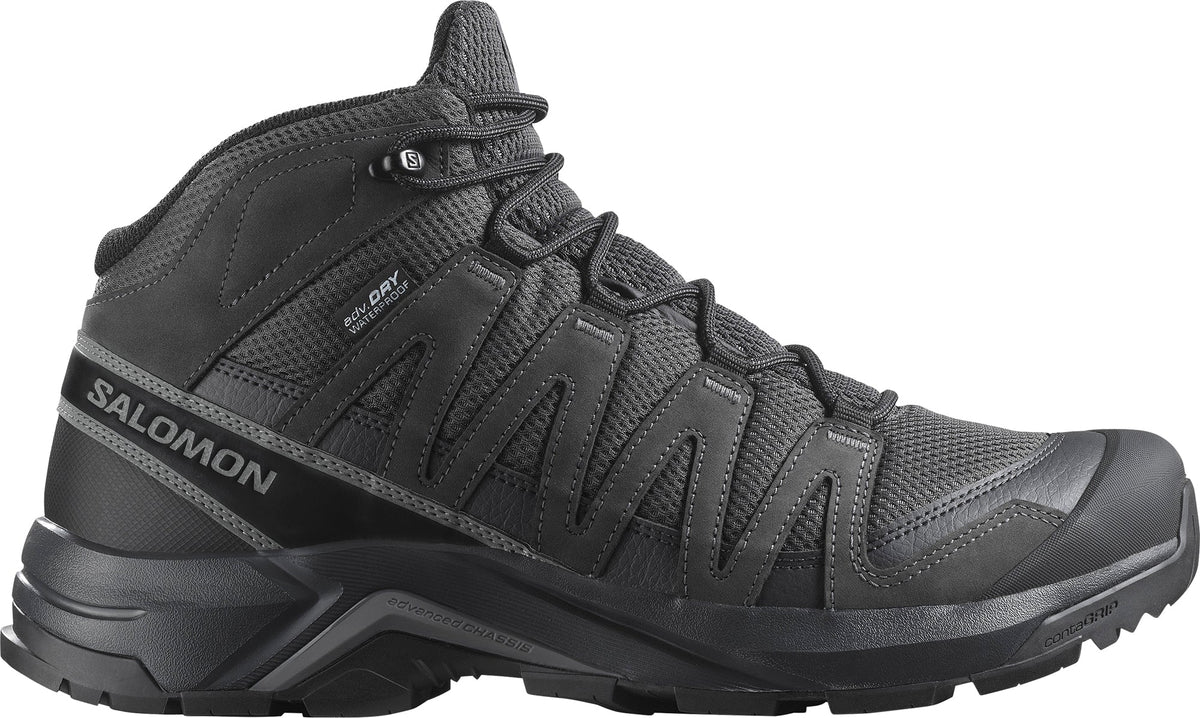 Salomon Men's X-Adventure Recon Mid GORE-TEX Walking Shoes - Black