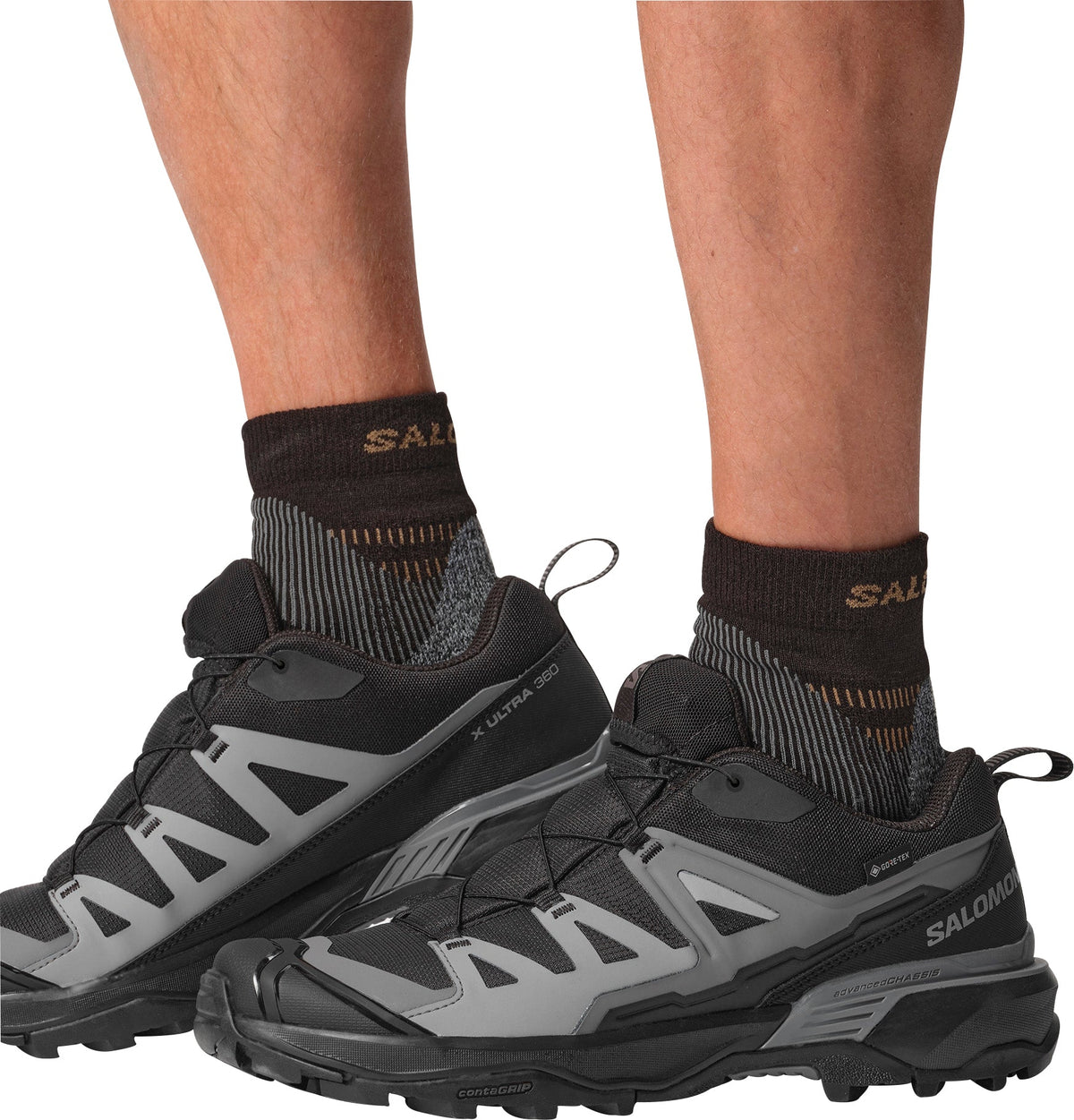Salomon Men's X Ultra 360 GORE-TEX Walking Shoes - Black
