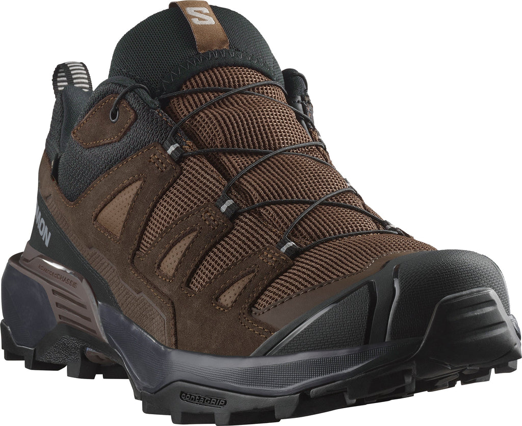 Salomon Men's X Ultra 360 Leather GORE-TEX Walking Shoes - Brown