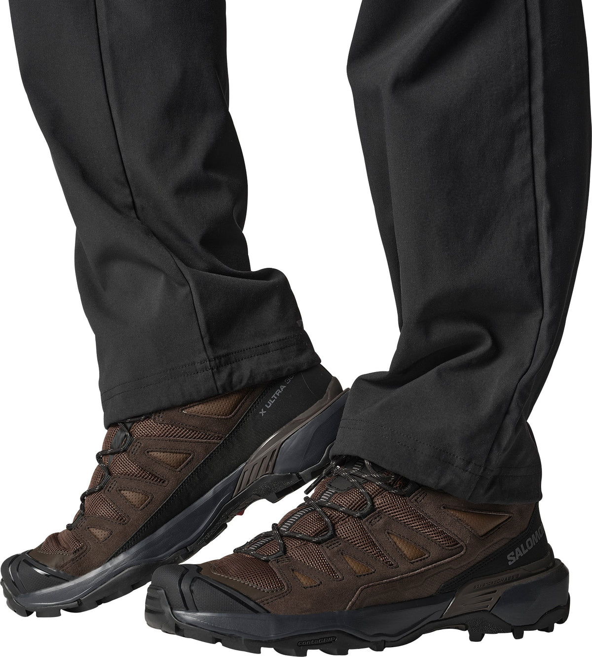 Salomon Men's X Ultra 360 Leather Mid GORE-TEX Walking Boots - Brown