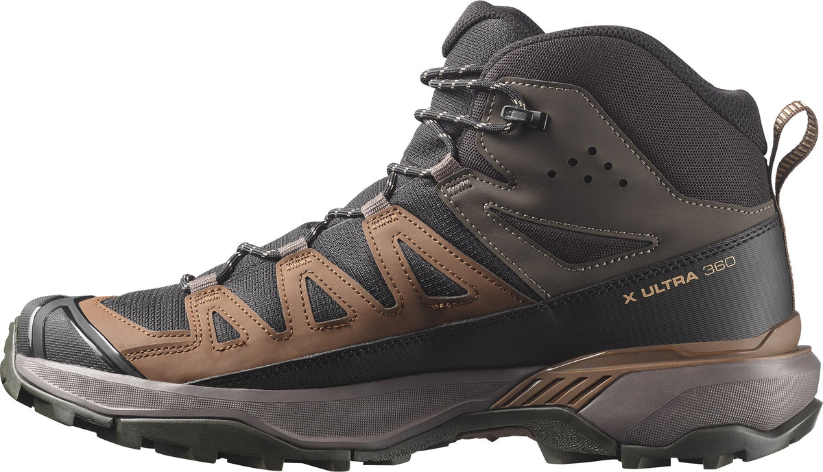 Salomon Men's X Ultra 360 Mid GORE-TEX Walking Boots - Black