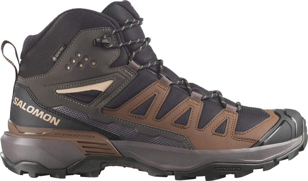 Salomon Men's X Ultra 360 Mid GORE-TEX Walking Boots - Black