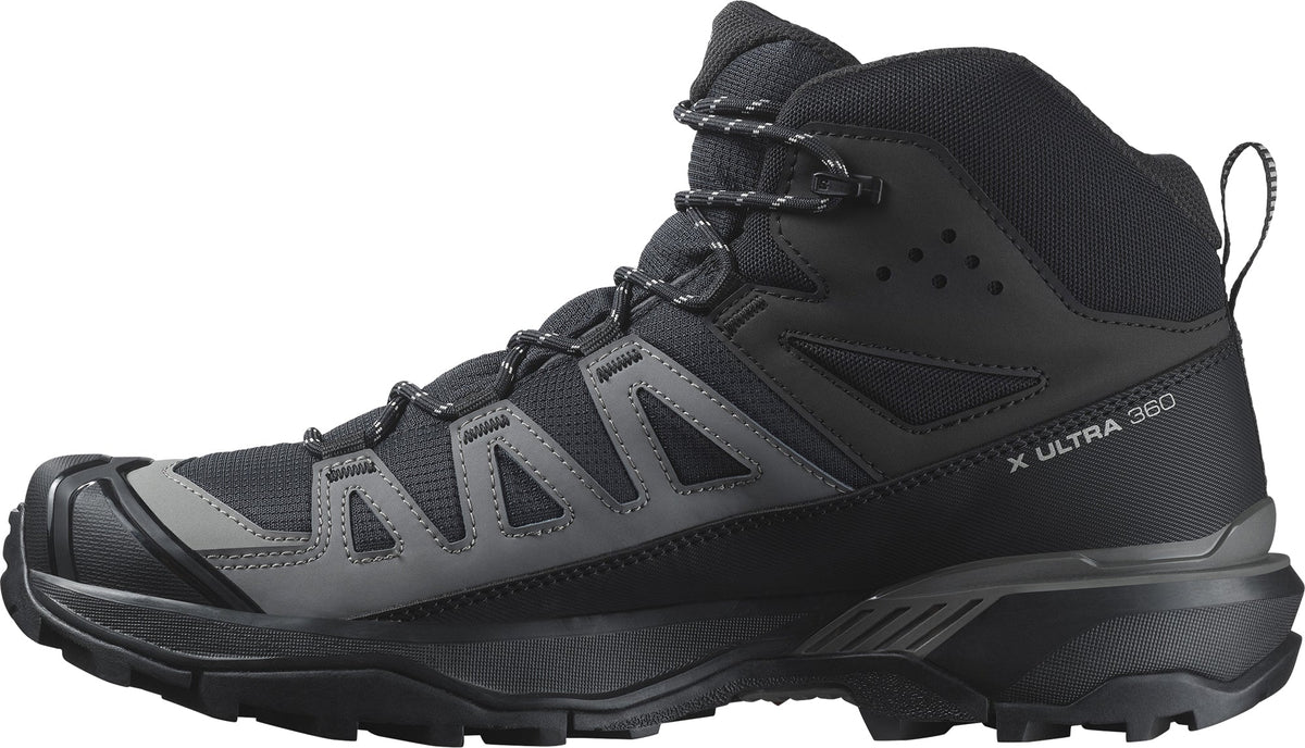 Salomon Men's X Ultra 360 Mid GORE-TEX Walking Boots - Black