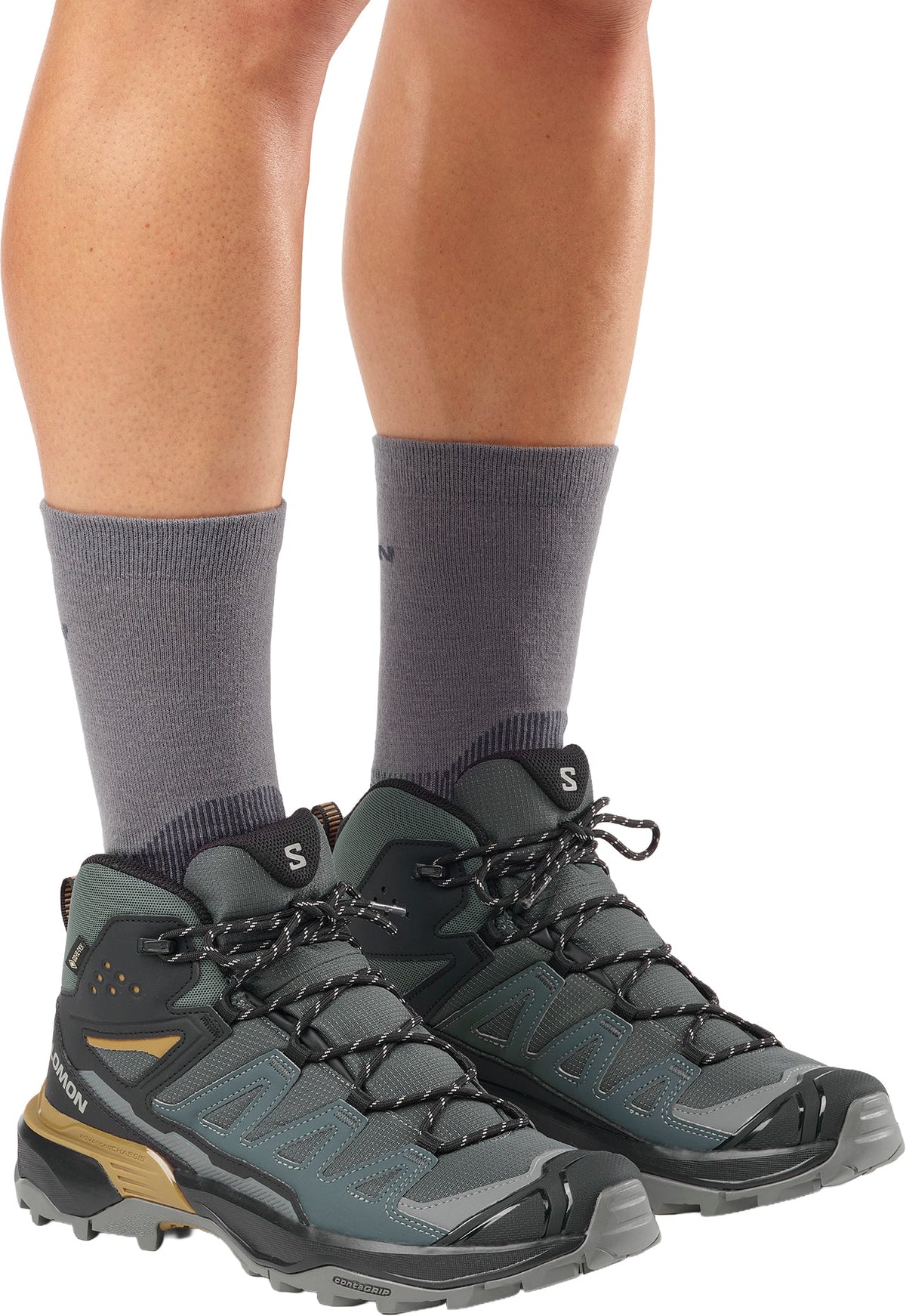 Salomon Men's X Ultra 360 Mid GORE-TEX Walking Boots - Green