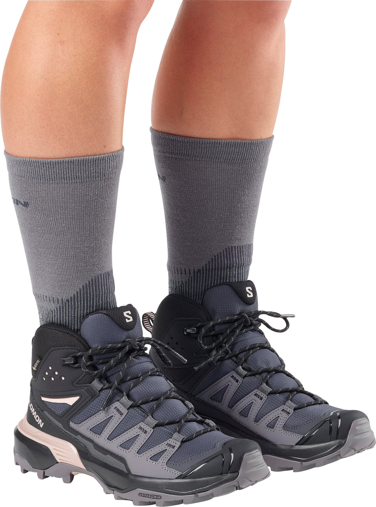 Salomon Women's X Ultra 360 Mid GORE-TEX Walking Boots - Grey