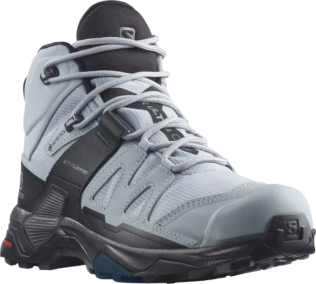 Salomon Women's X Ultra 4 Mid GORE-TEX Wide Fit Walking Boots - Blue