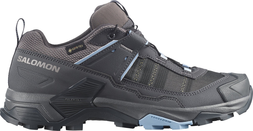 Salomon Women's X Ultra 5 GORE-TEX Walking Shoes - Grey