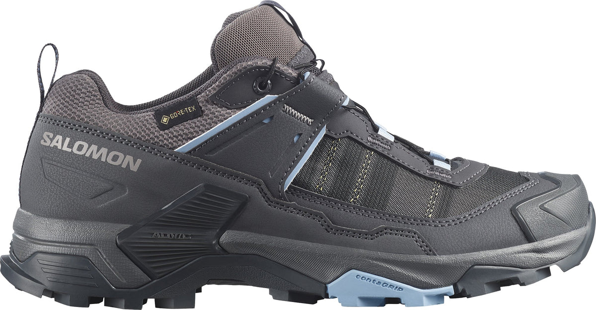 Salomon Women's X Ultra 5 GORE-TEX Walking Shoes - Grey