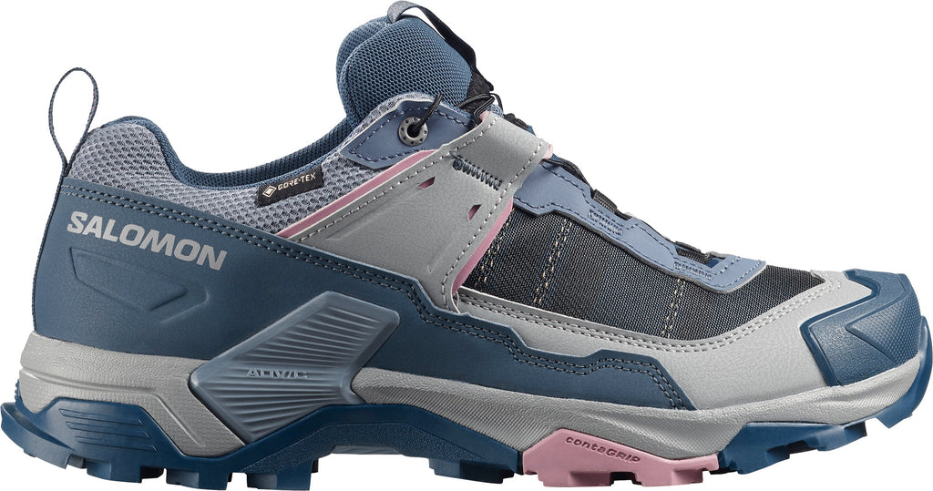 Salomon Women's X Ultra 5 GORE-TEX Walking Shoes - Blue