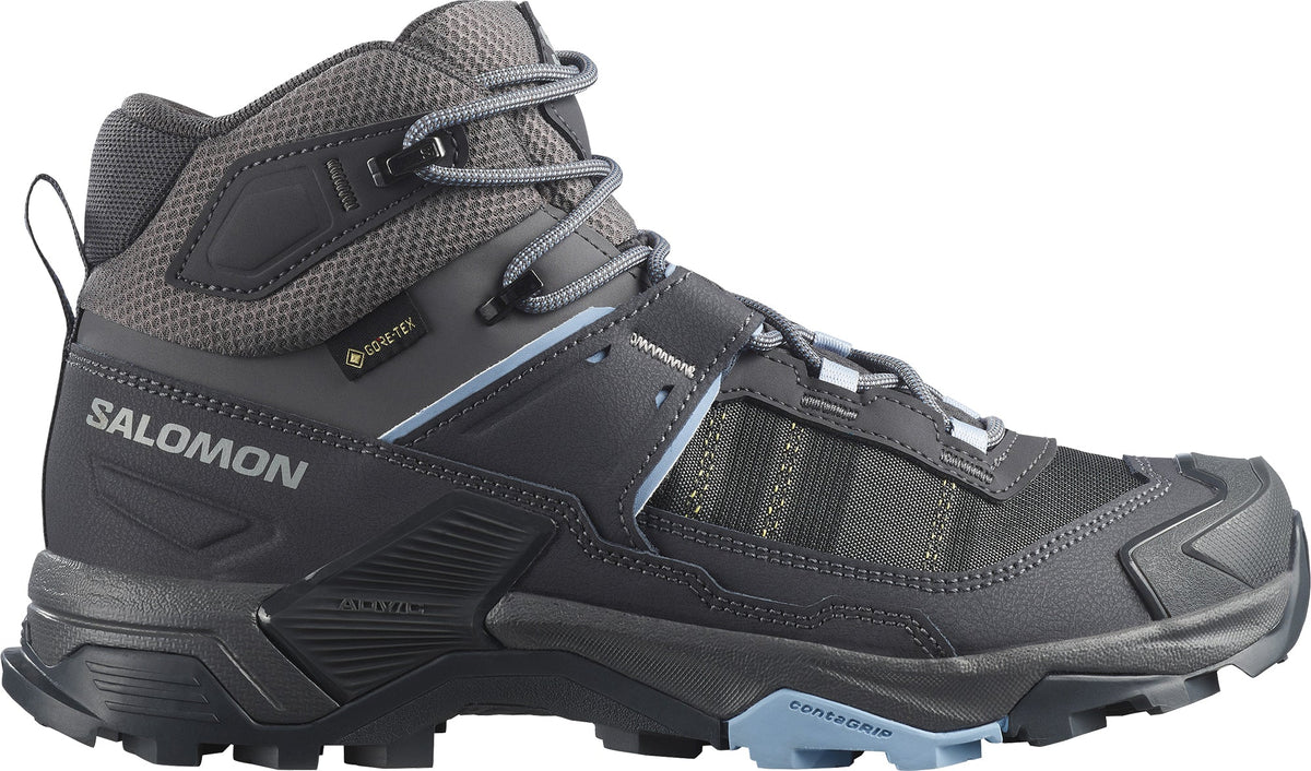 Salomon Women's X Ultra 5 Mid GORE-TEX Walking Boots - Grey