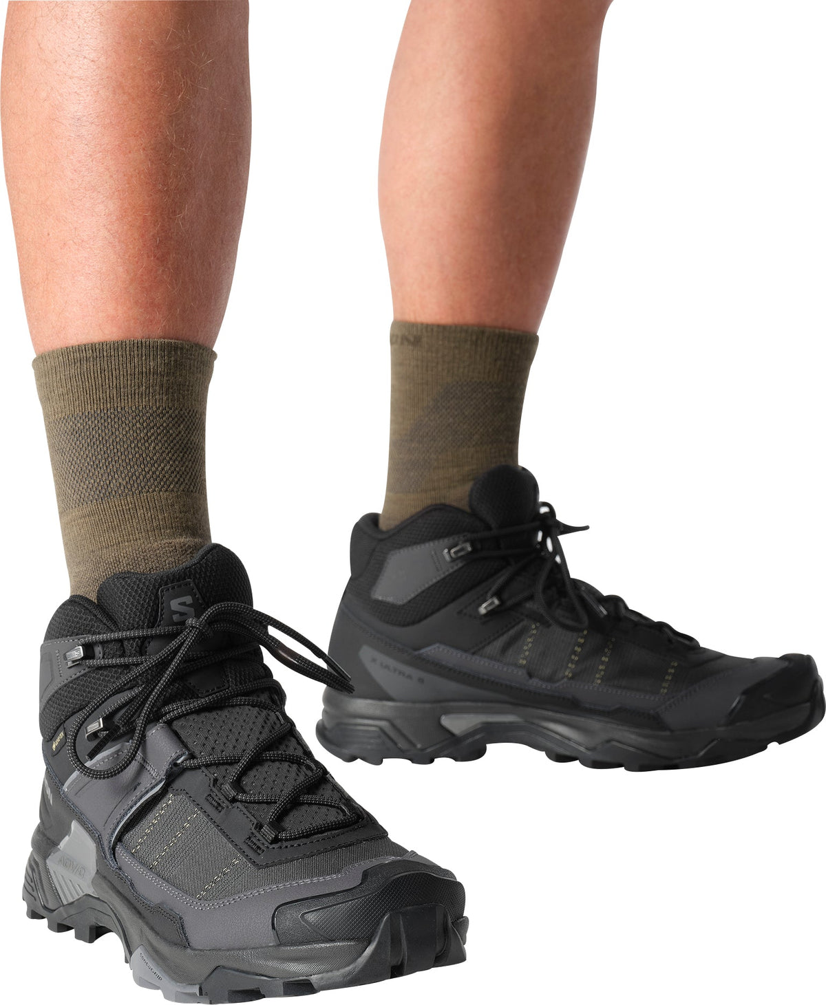 Salomon Men's X Ultra 5 Mid GORE-TEX Walking Boots - Black